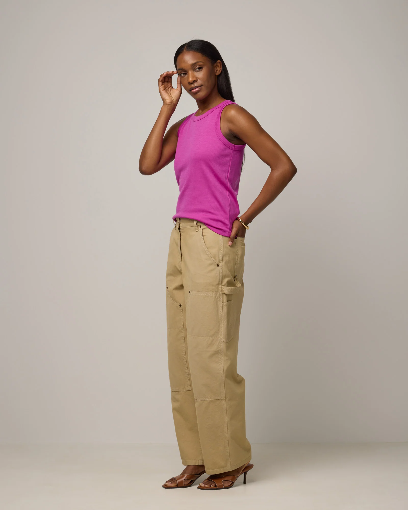 Lily Ribbed Tank - Image 3