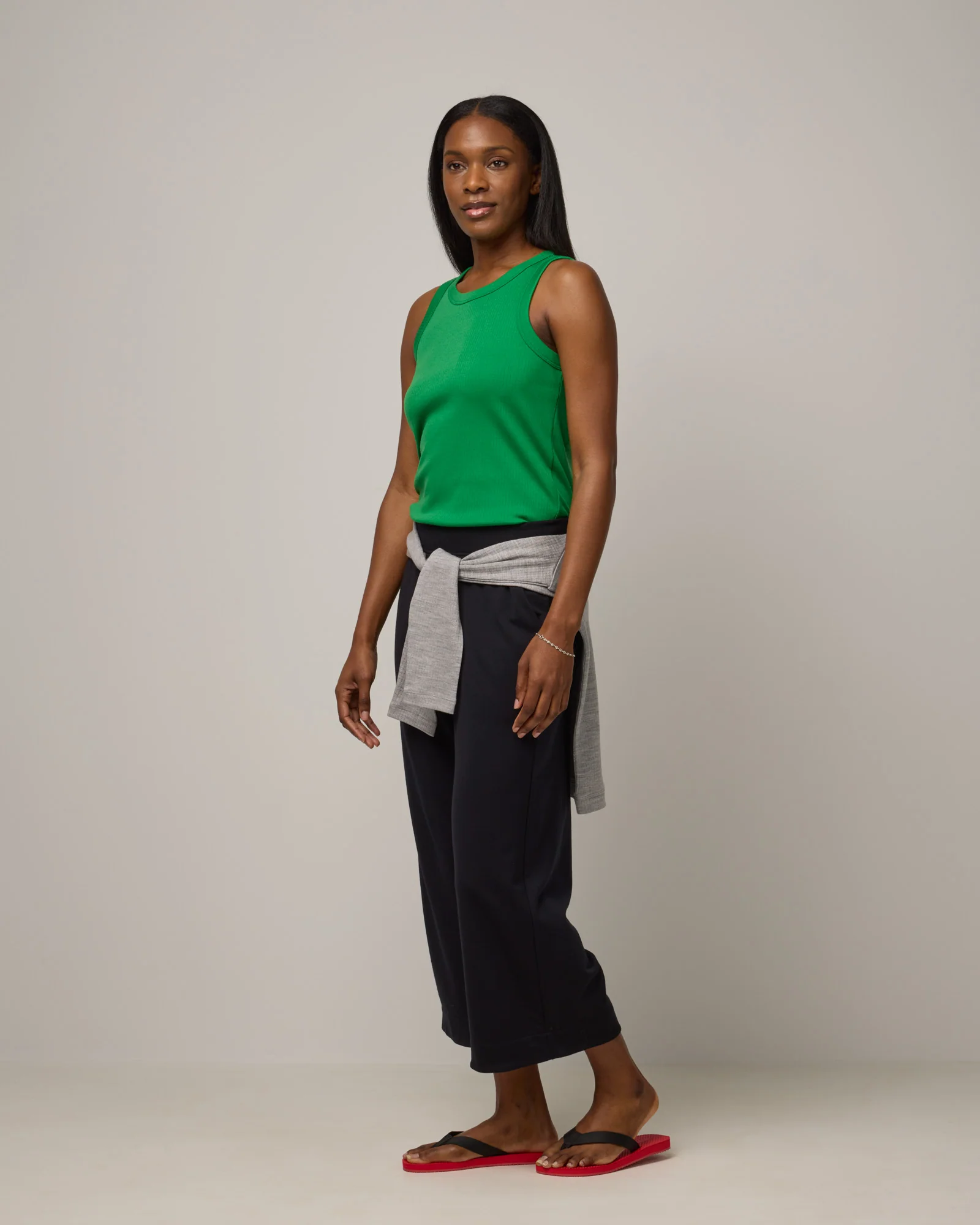 Lily Ribbed Tank - Image 3