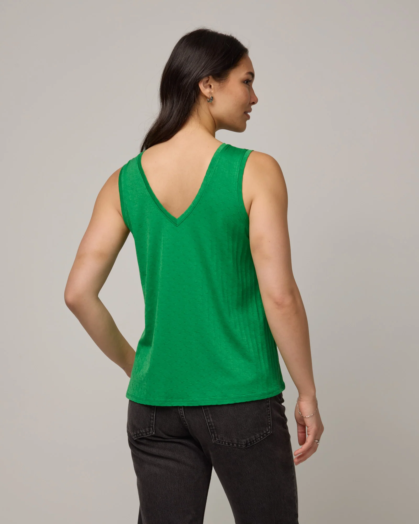Poppy Jacquard Reversible Tank - Image 3