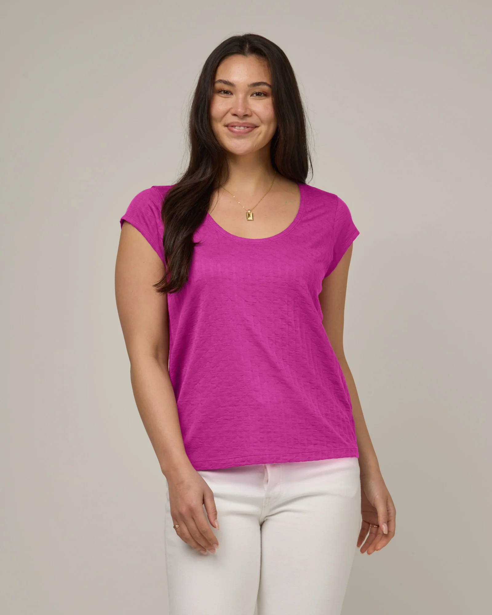 Savanna Cap Sleeve Tee - Image 3