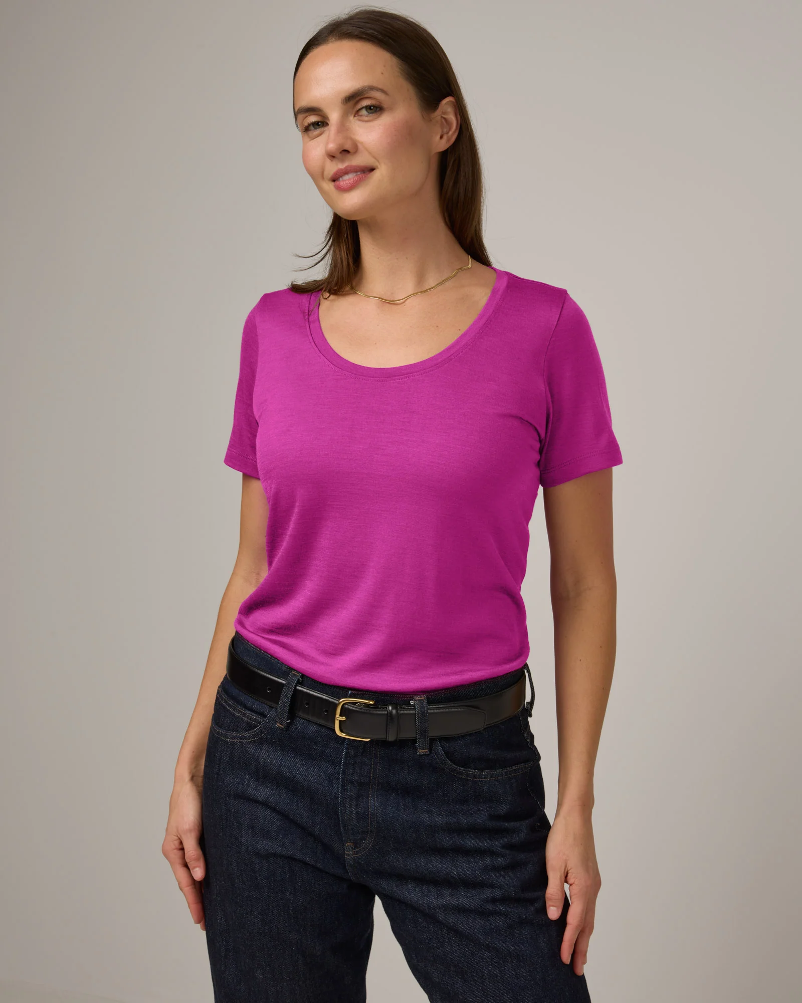 Stella Signature Scoop Neck Tee - Image 2