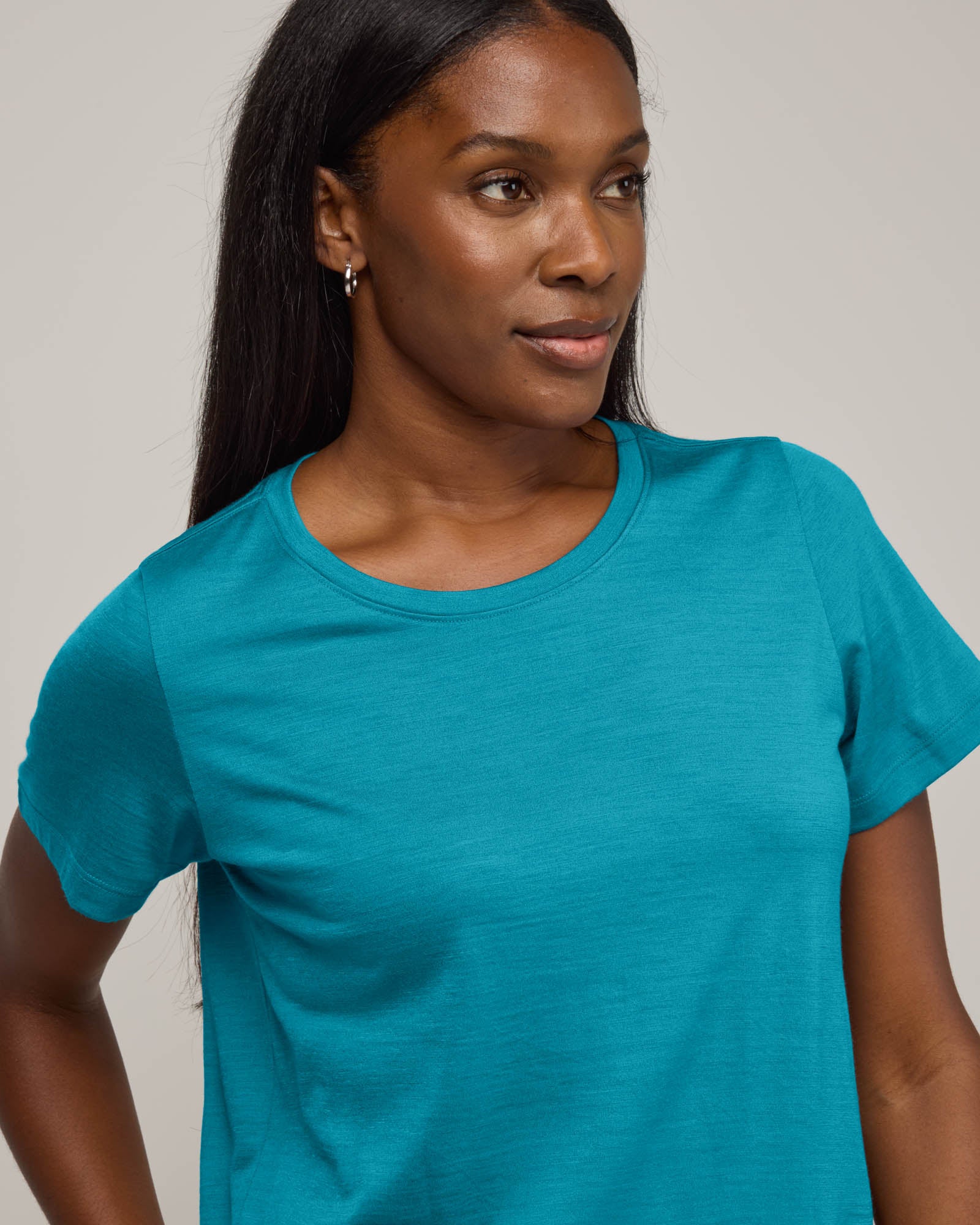 Zoe Easy Crew Neck Tee - Image 4